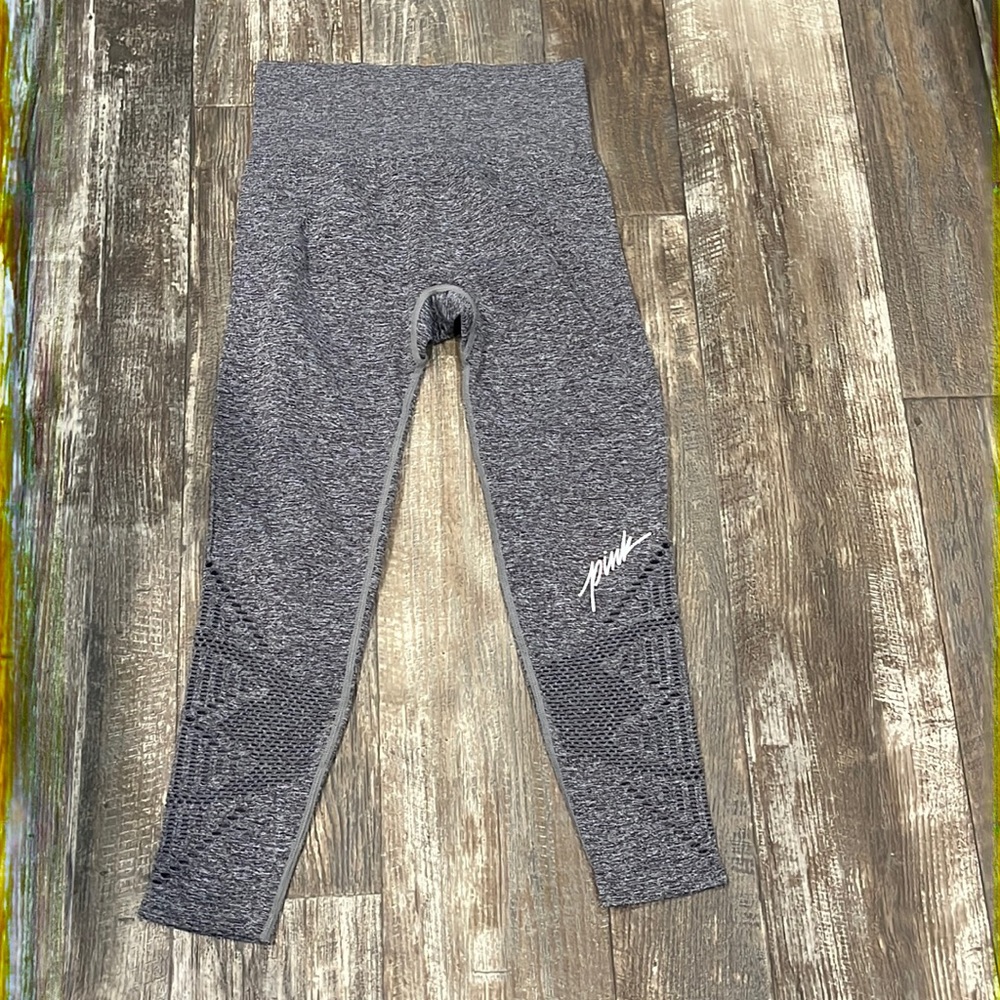 PINK CROP LEGGINGS